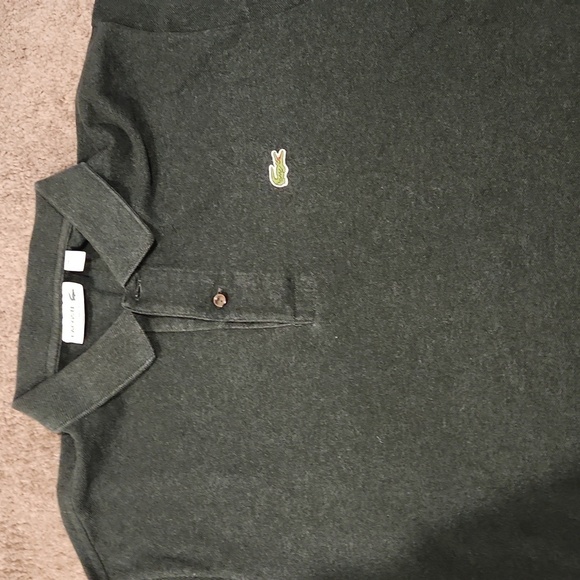 Lacoste Men's Green Polo Shirt - Picture 2 of 5